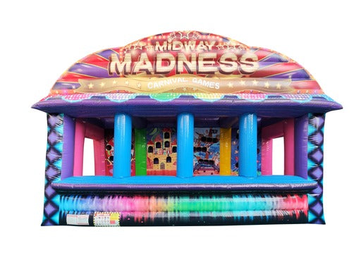 Midway Madness 4 in 1 Carnival Game Booth